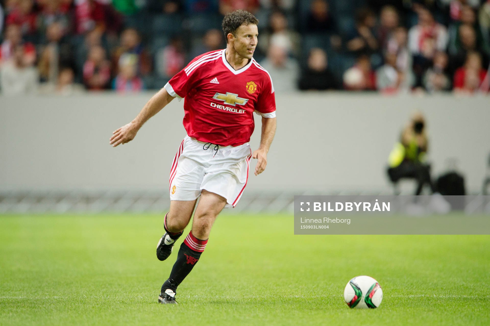 Manchester Uniteds Ronny Johnsen