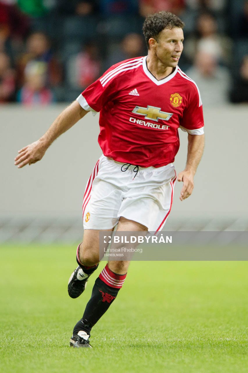 Manchester Uniteds Ronny Johnsen