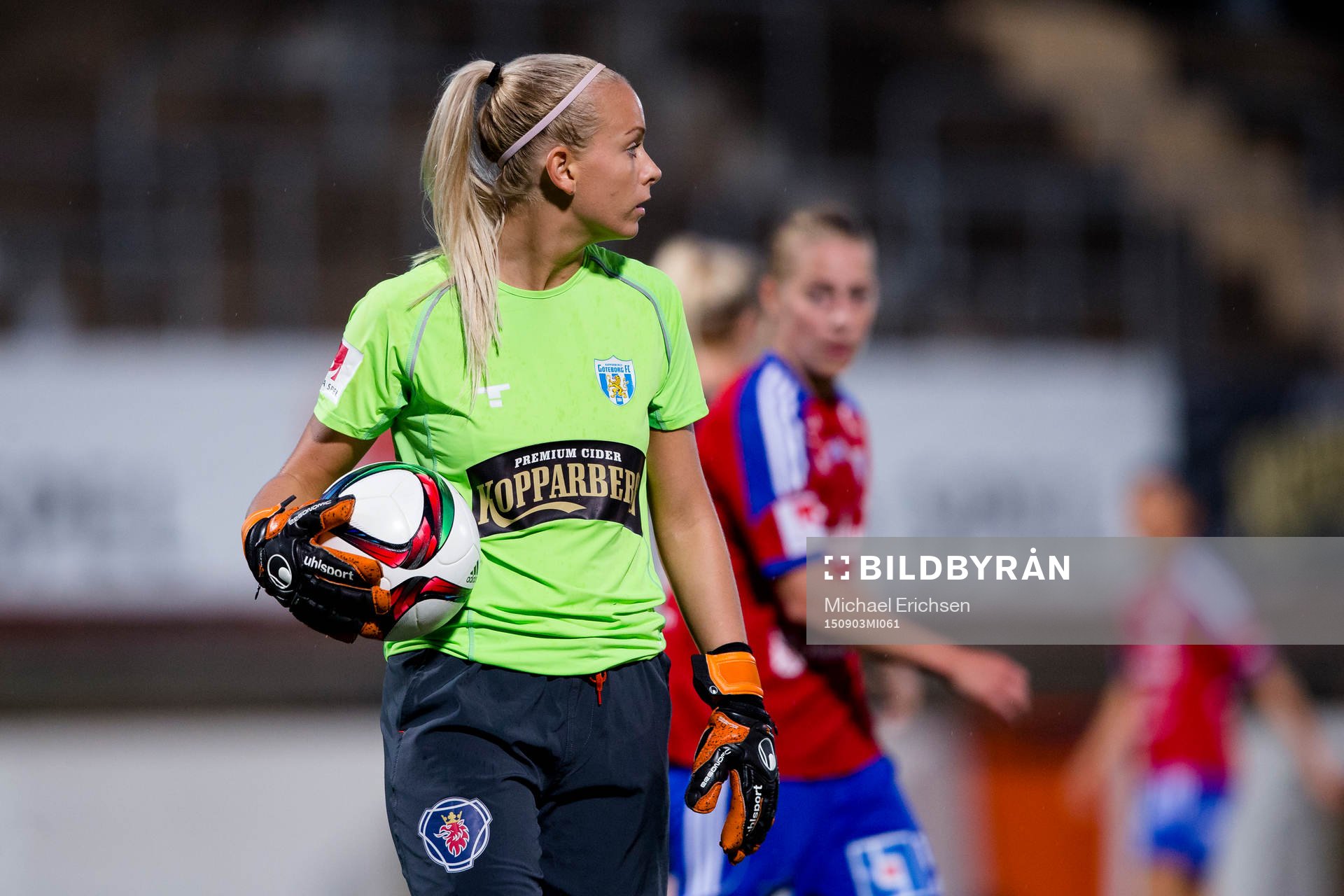 Göteborgs målvakt Fanny Lund