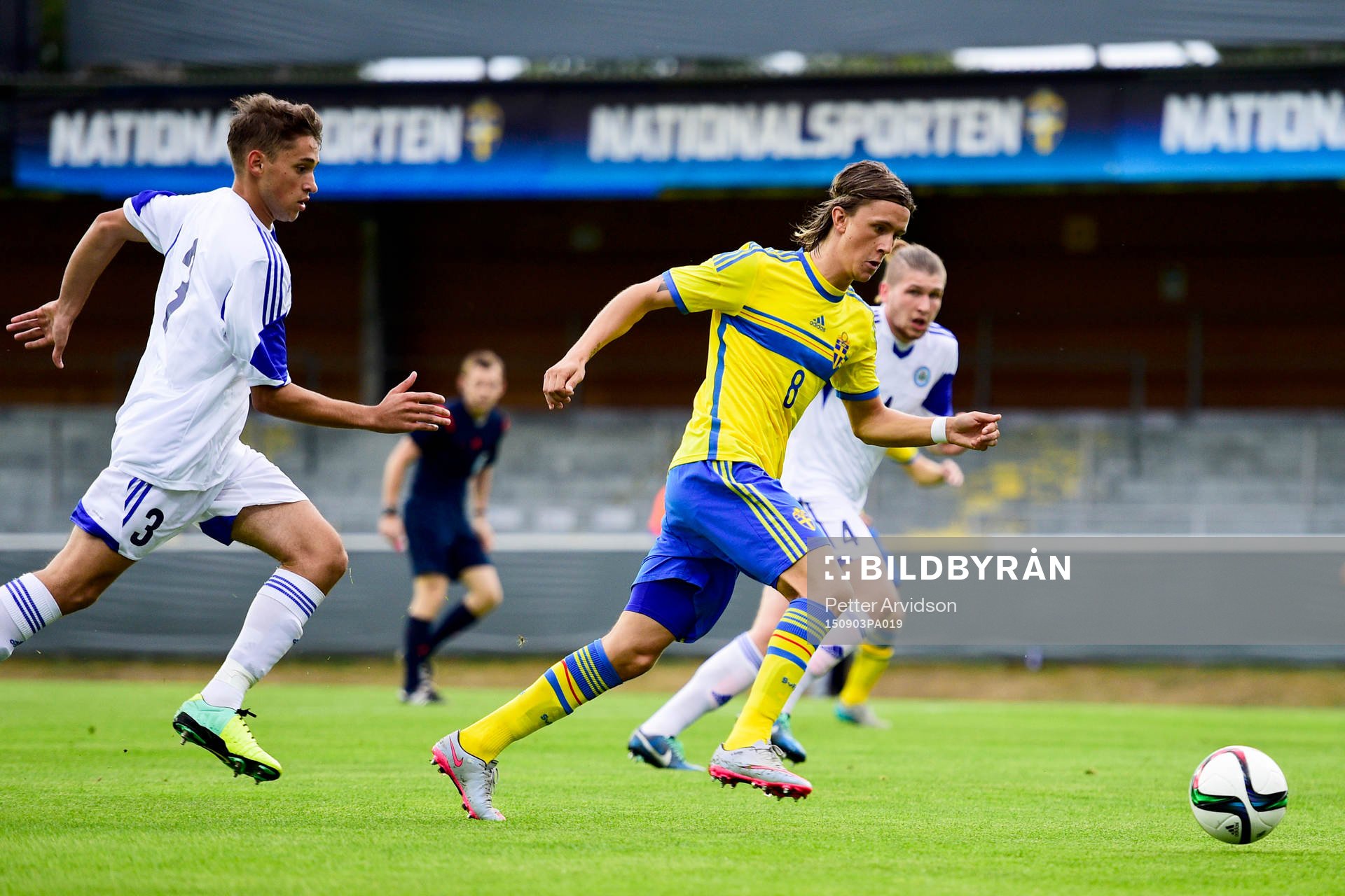 Sveriges Kristoffer Olsson och San Marinos Alessandra