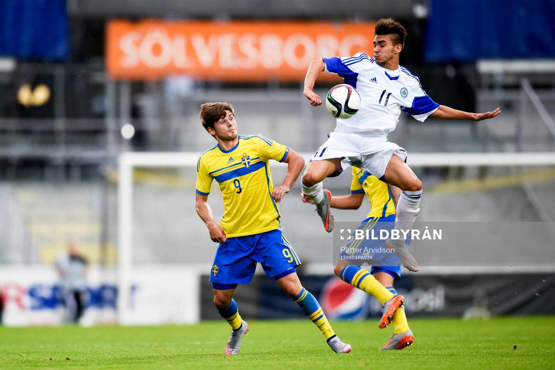 Sveriges Arber Zeneli och San Marinos Ramon Fabio Tomassini