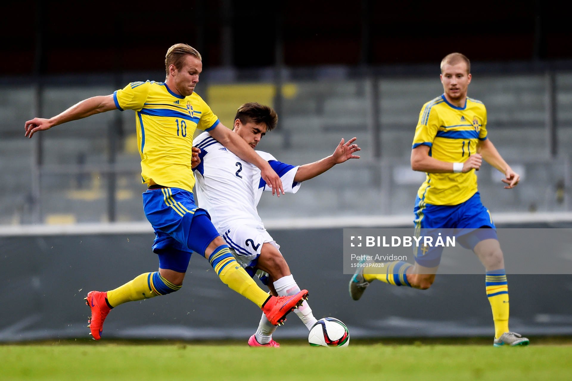 Sveriges Gustav Engvall och San Marinos Thomas Raschi