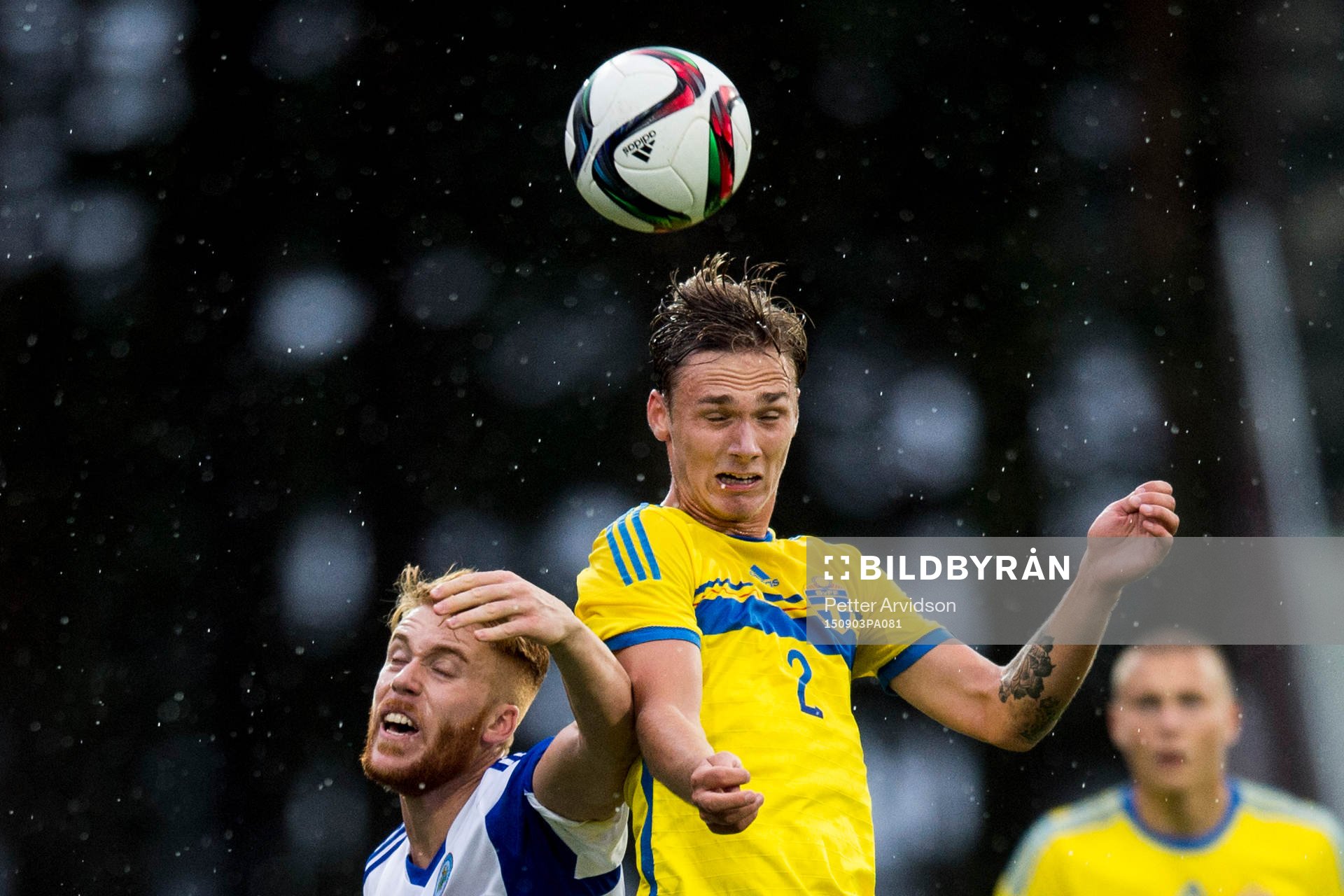 Sveriges Linus Wahlqvist och San Marinos Marco Bernardi