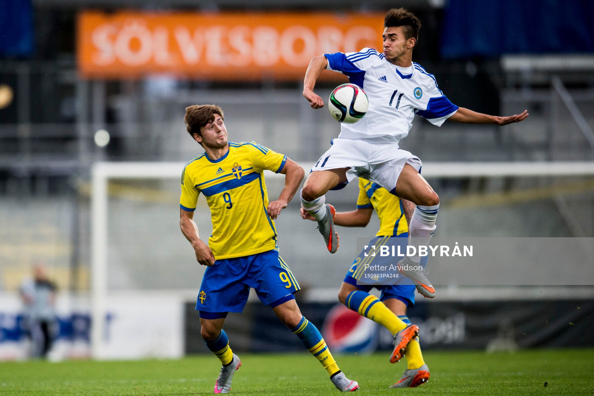 Sveriges Arber Zeneli och San Marinos Ramon Fabio Tomassini
