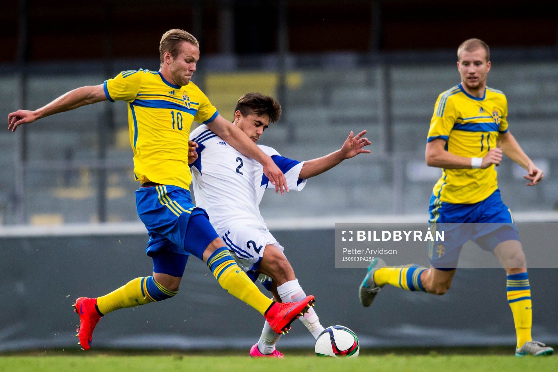 Sveriges Gustav Engvall och San Marinos Thomas Raschi
