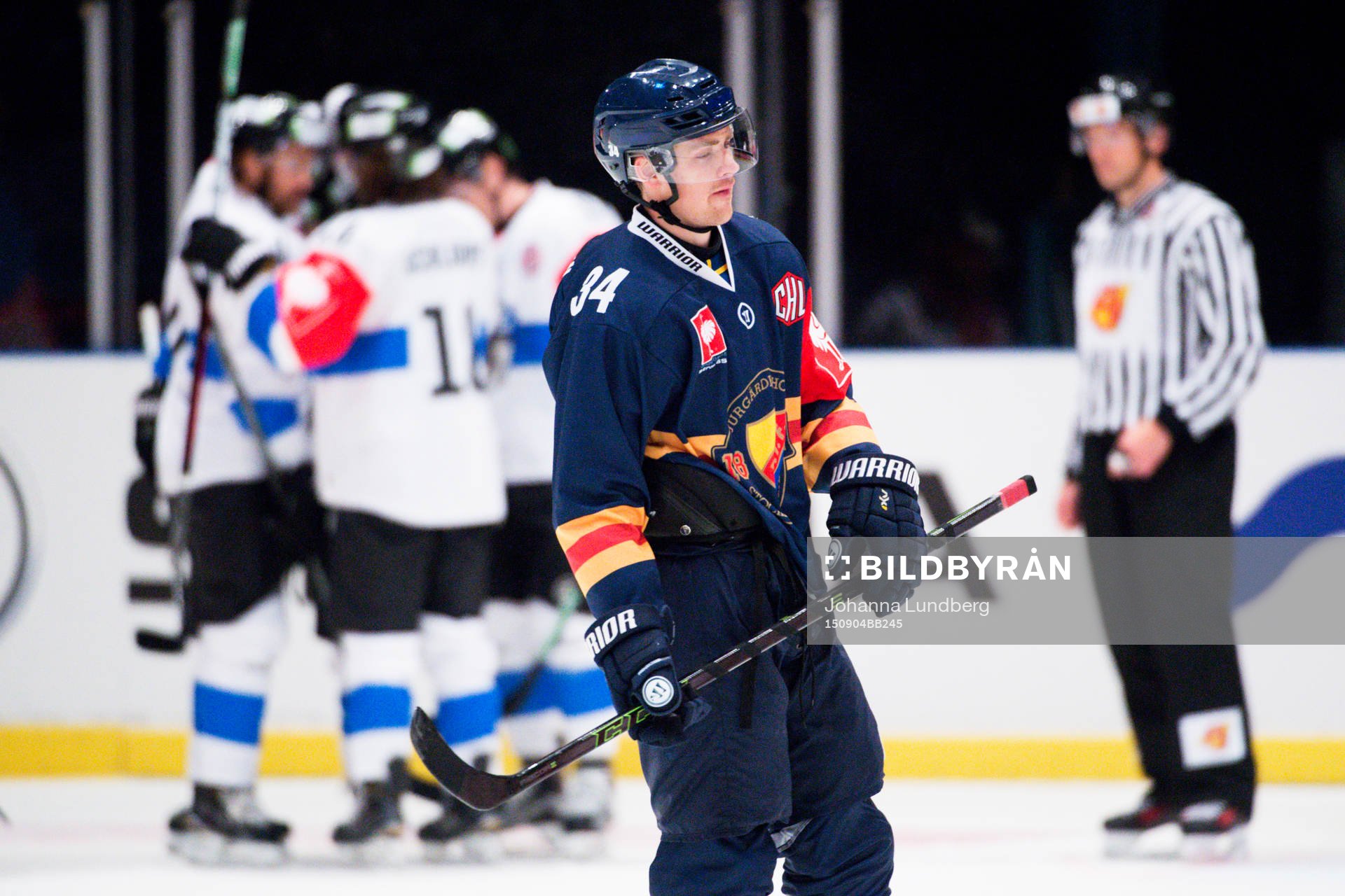 Djurgårdens Daniel Brodin deppar