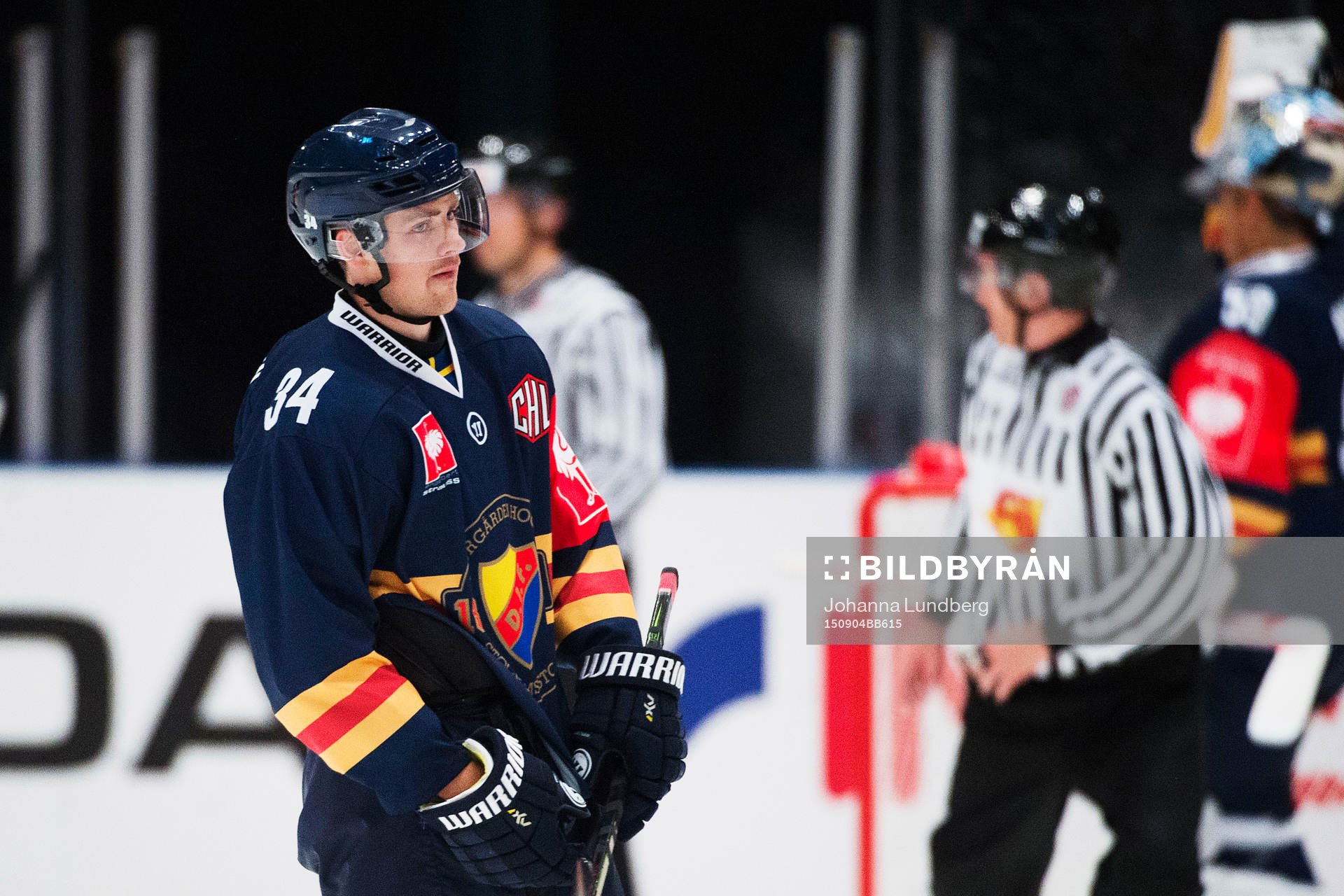 Djurgårdens Daniel Brodin deppar