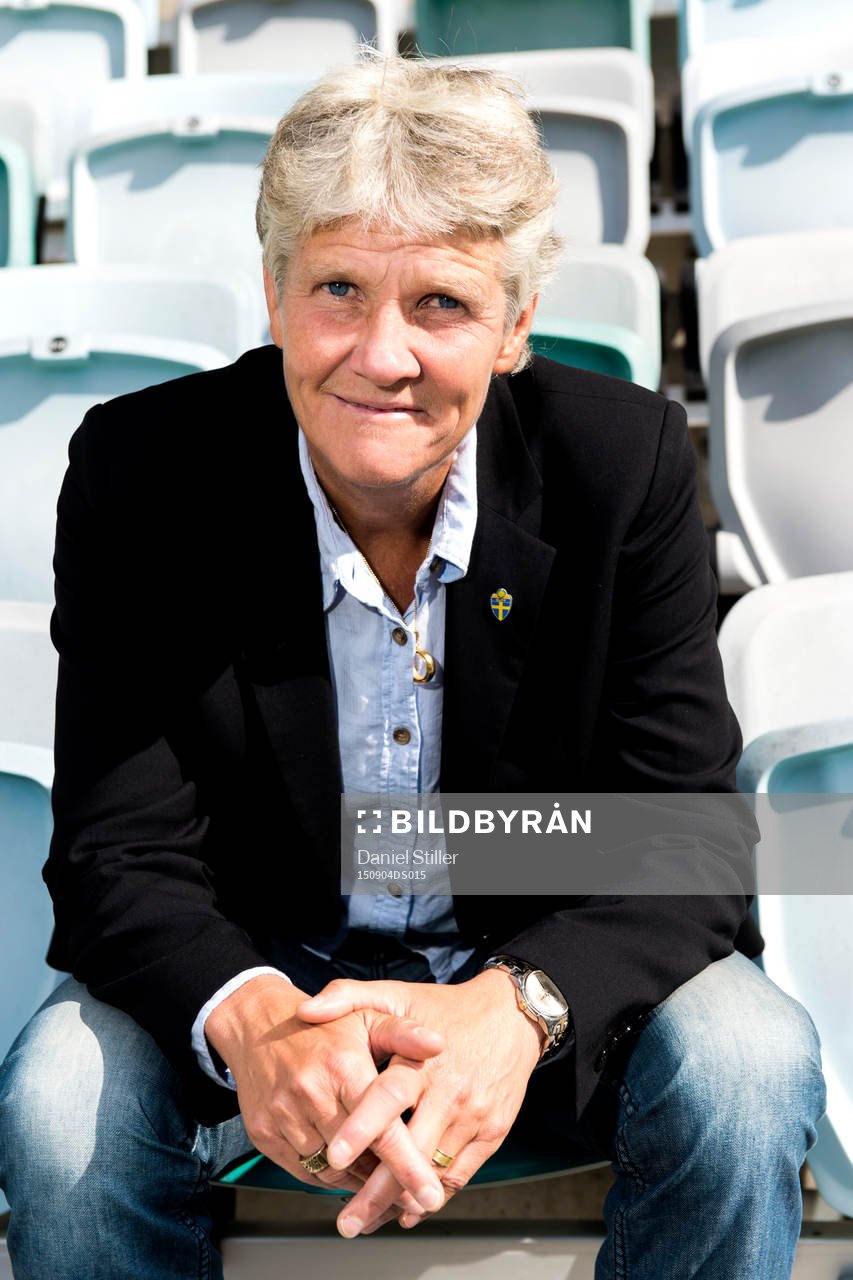 Förbundskapten Pia Sundhage
