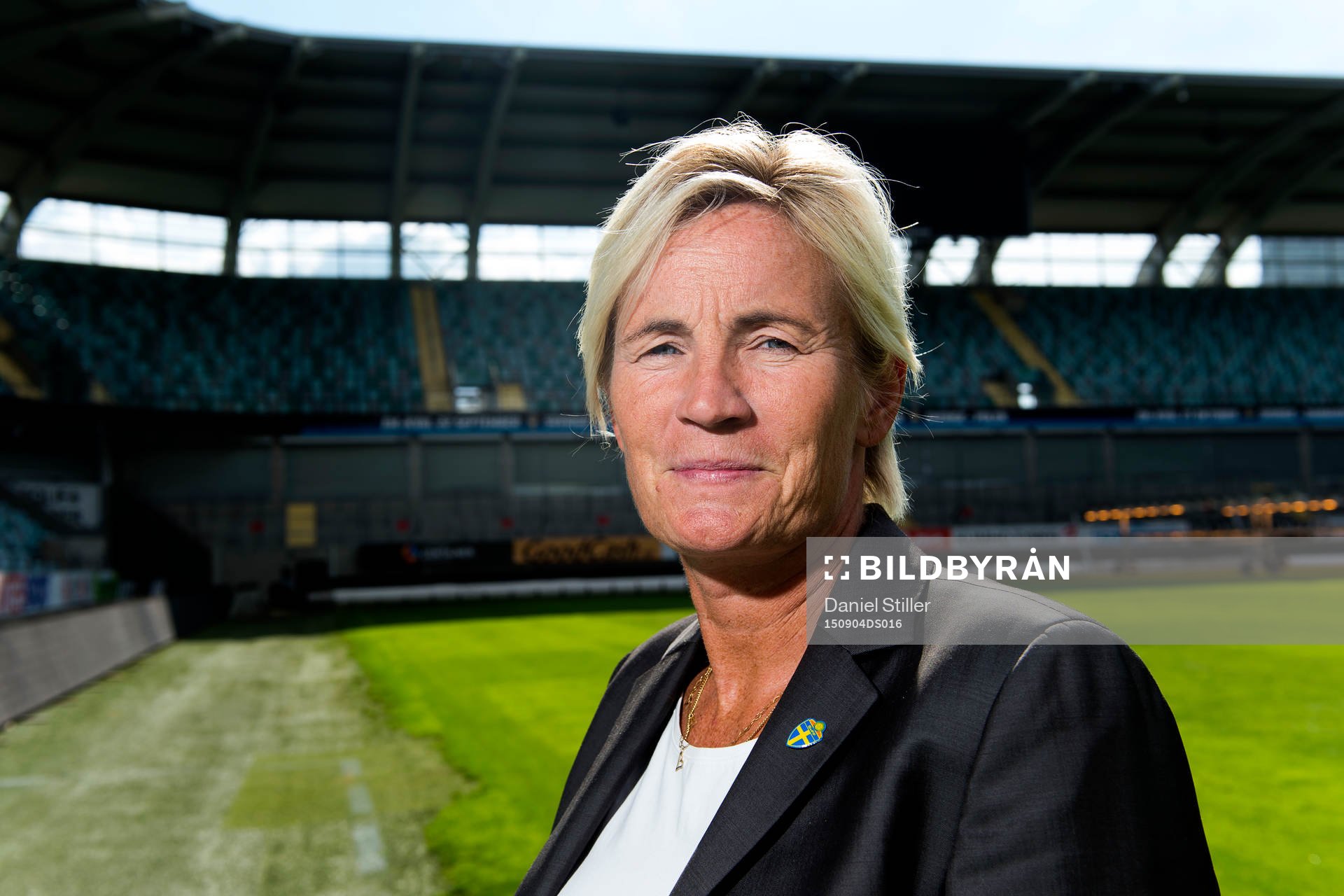 Sveriges assisterande förbundskapten Lilie Persson