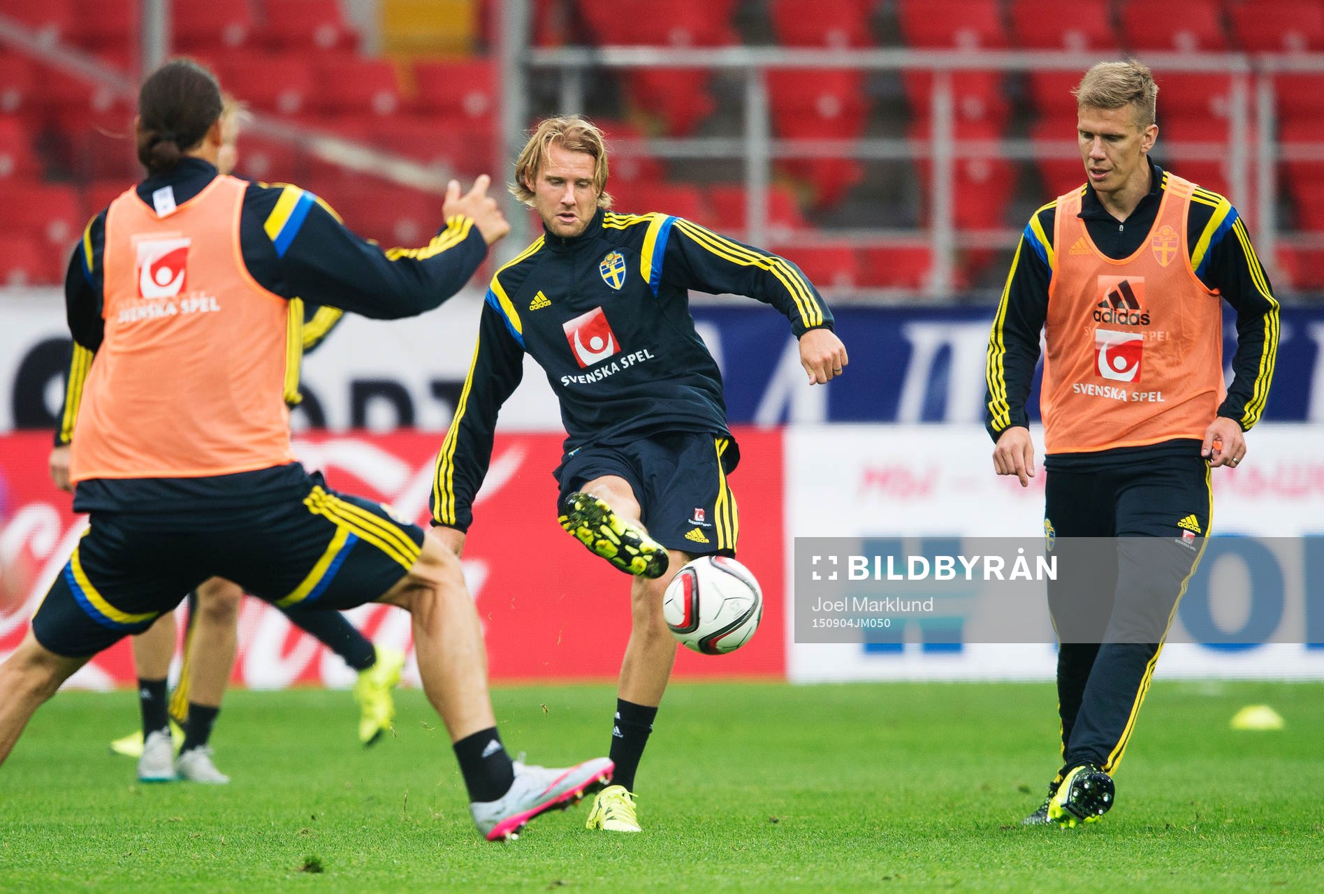 Ola Toivonen och Pontus Wernbloom på Sveriges