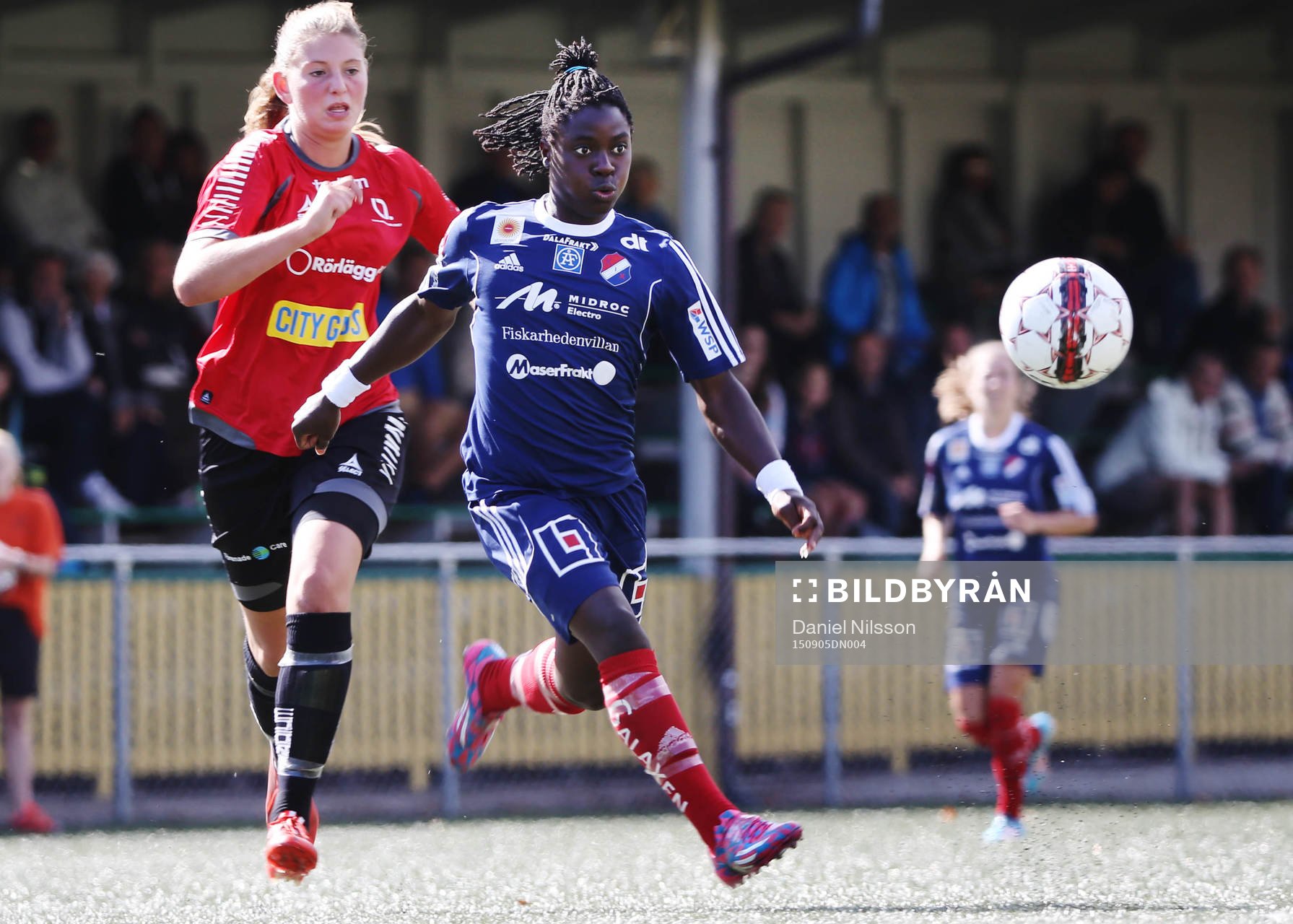 s Saga Ollerstam och Kvarnsvedens Tabita Chawinga i