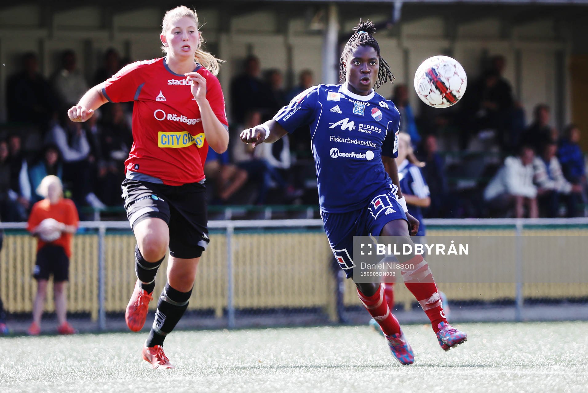 s Saga Ollerstam och Kvarnsvedens Tabita Chawinga i
