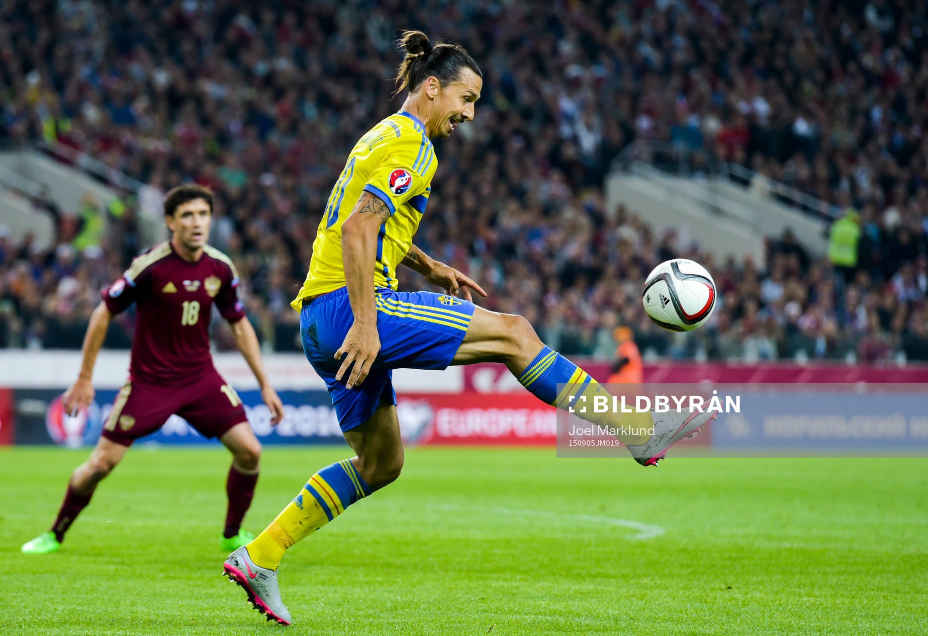 Sveriges Zlatan Ibrahimovic