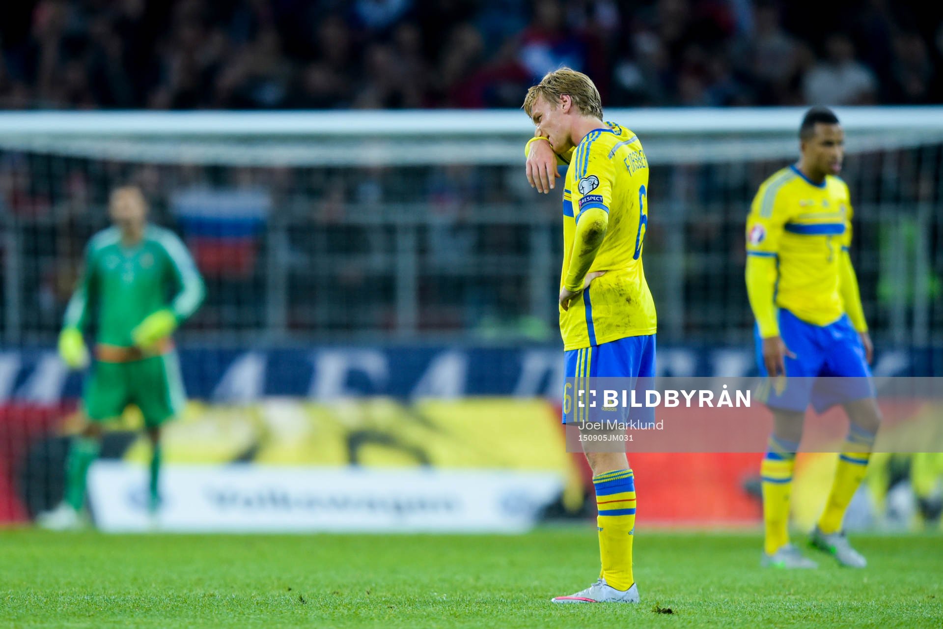 Sveriges Emil Forsberg deppar