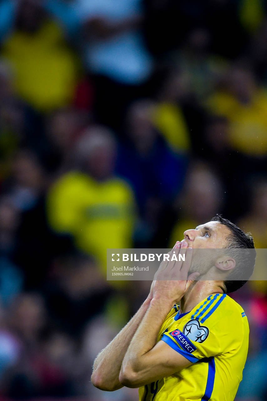 Sveriges Marcus Berg deppar