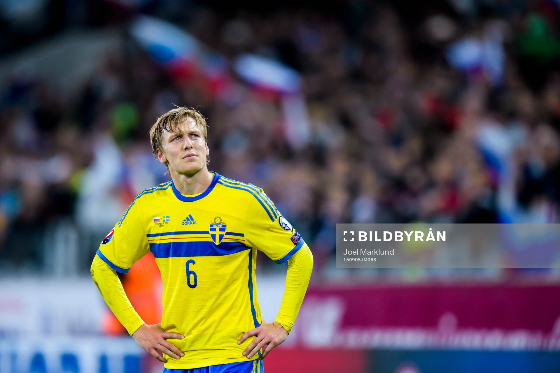 Sveriges Emil Forsberg deppar