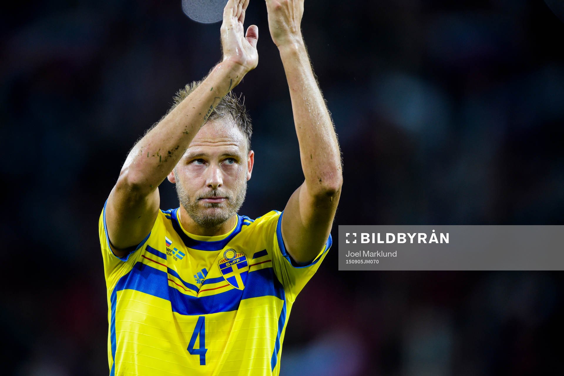Sveriges Andreas Granqvist deppar