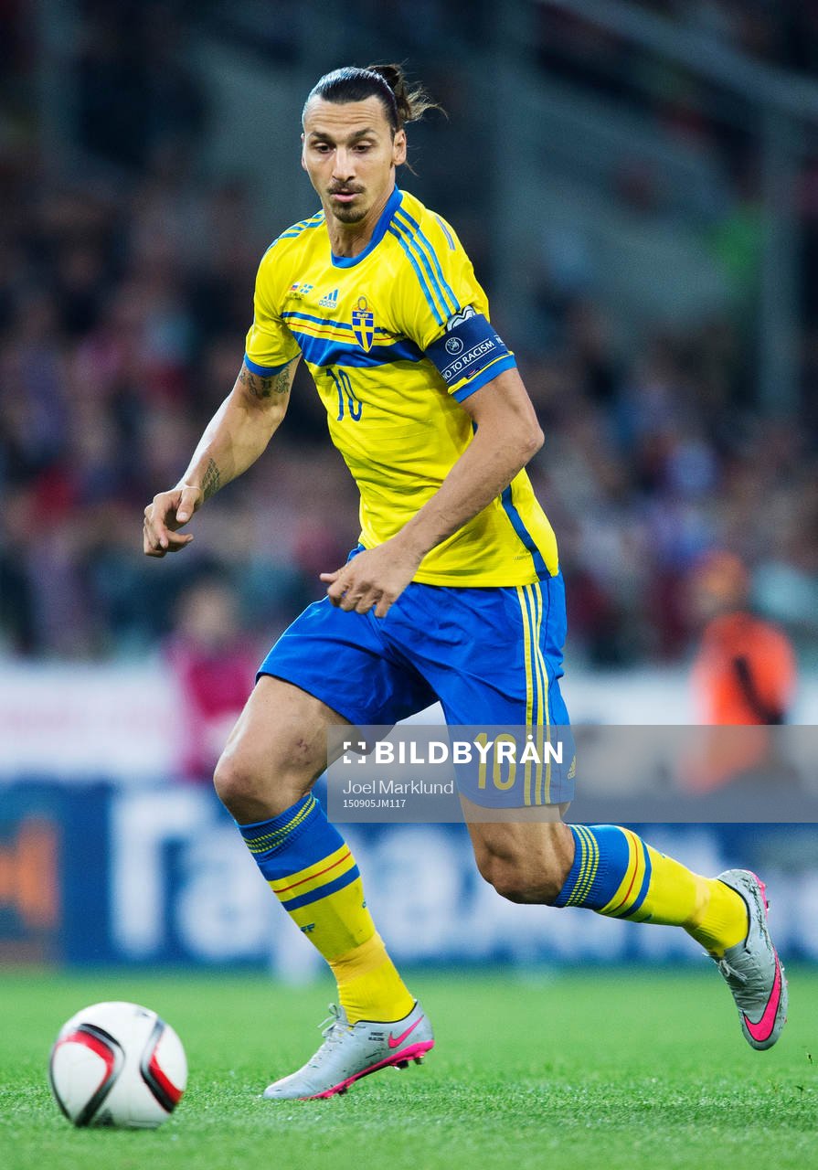 Sveriges Zlatan Ibrahimovic