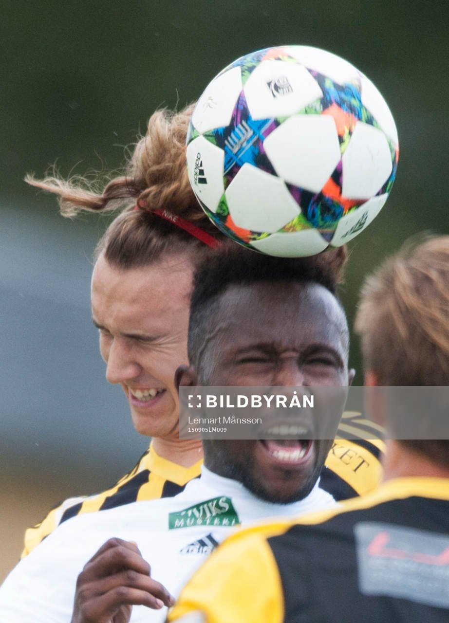 IFK Hässleholms August Nilsson i matchen i division 2