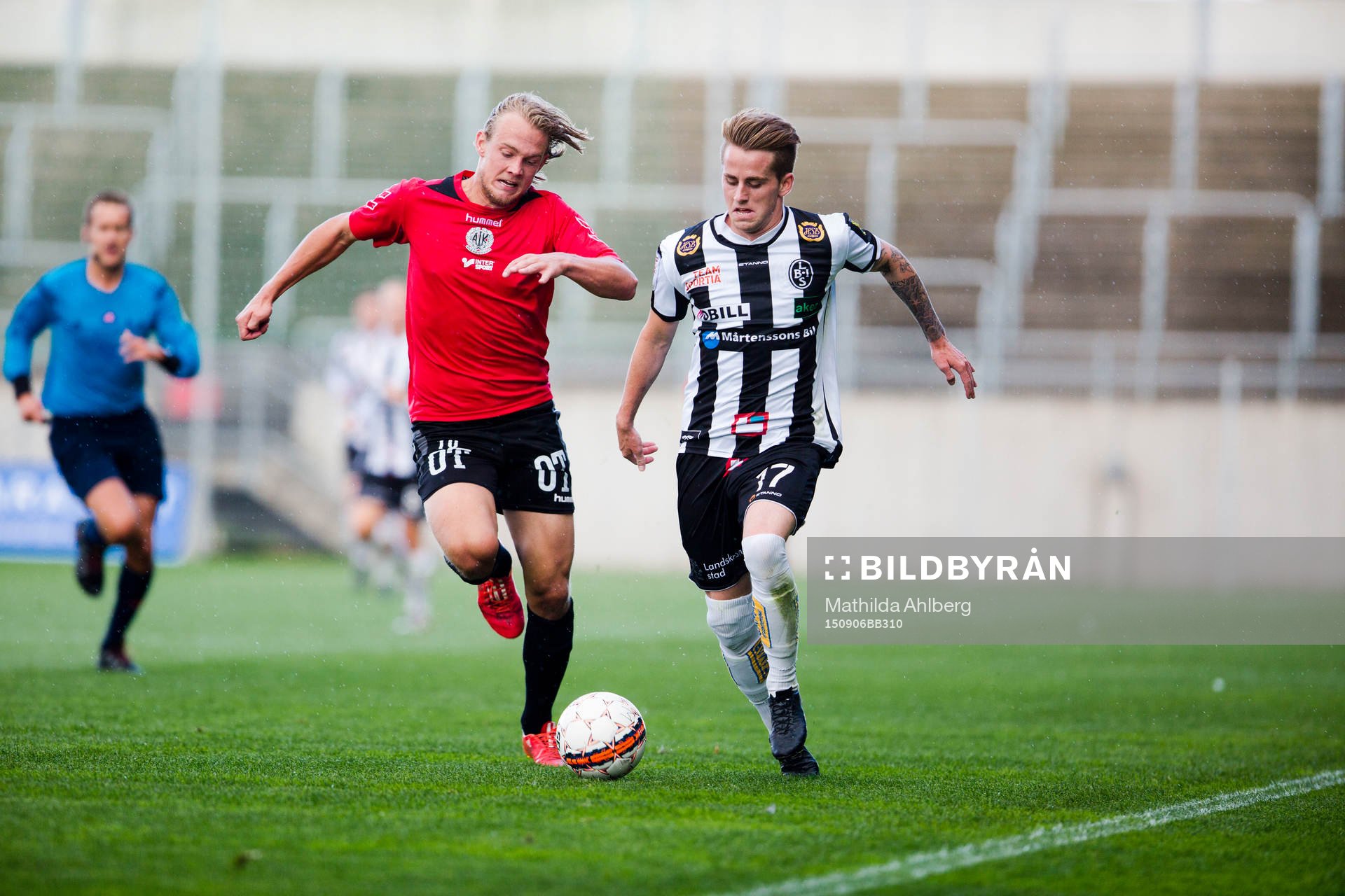 Oskarshamns Anton Agebjörn och Landskronas Rasmus Alm