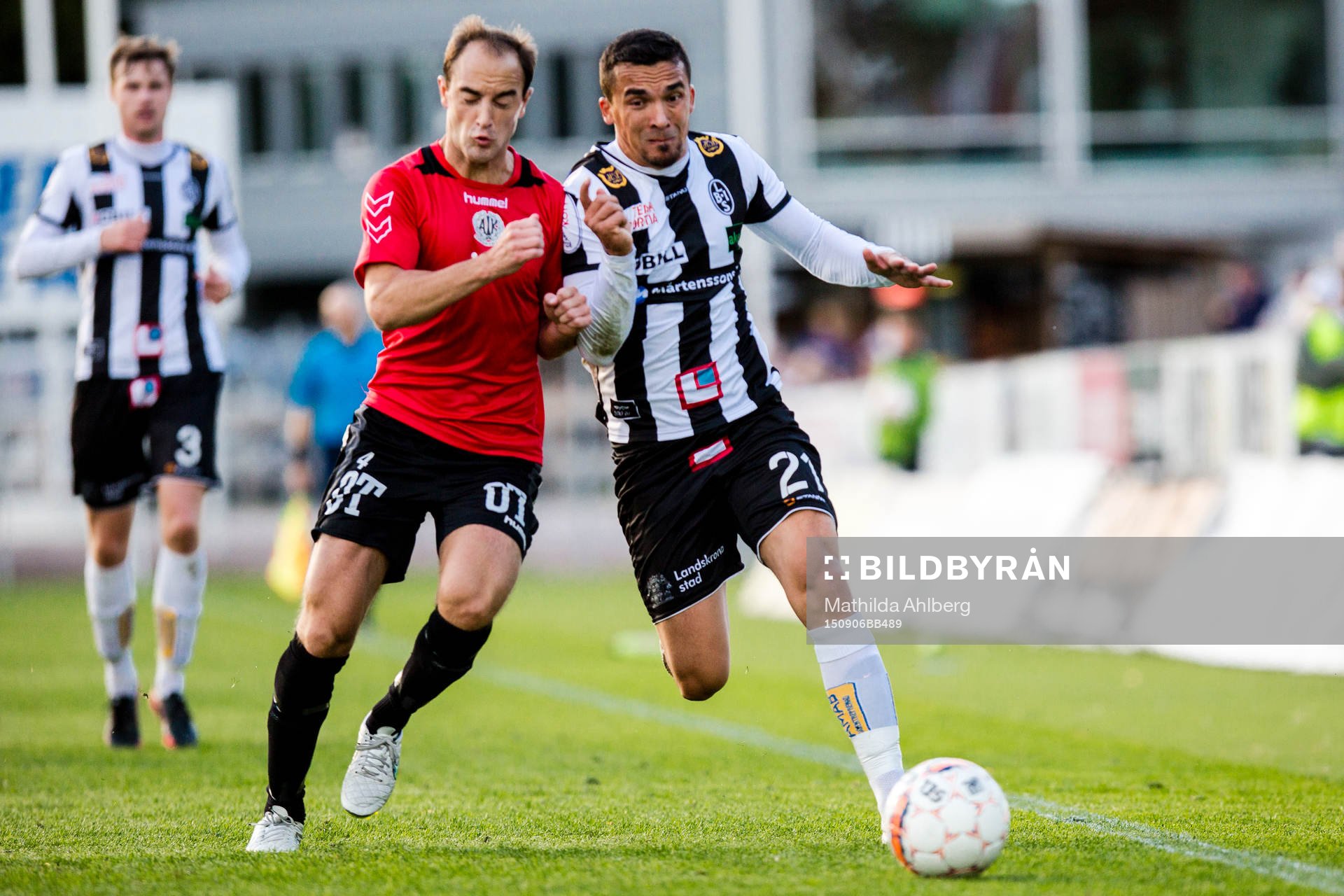 Oskarshamns Martin Torstensson och Landskronas Admir