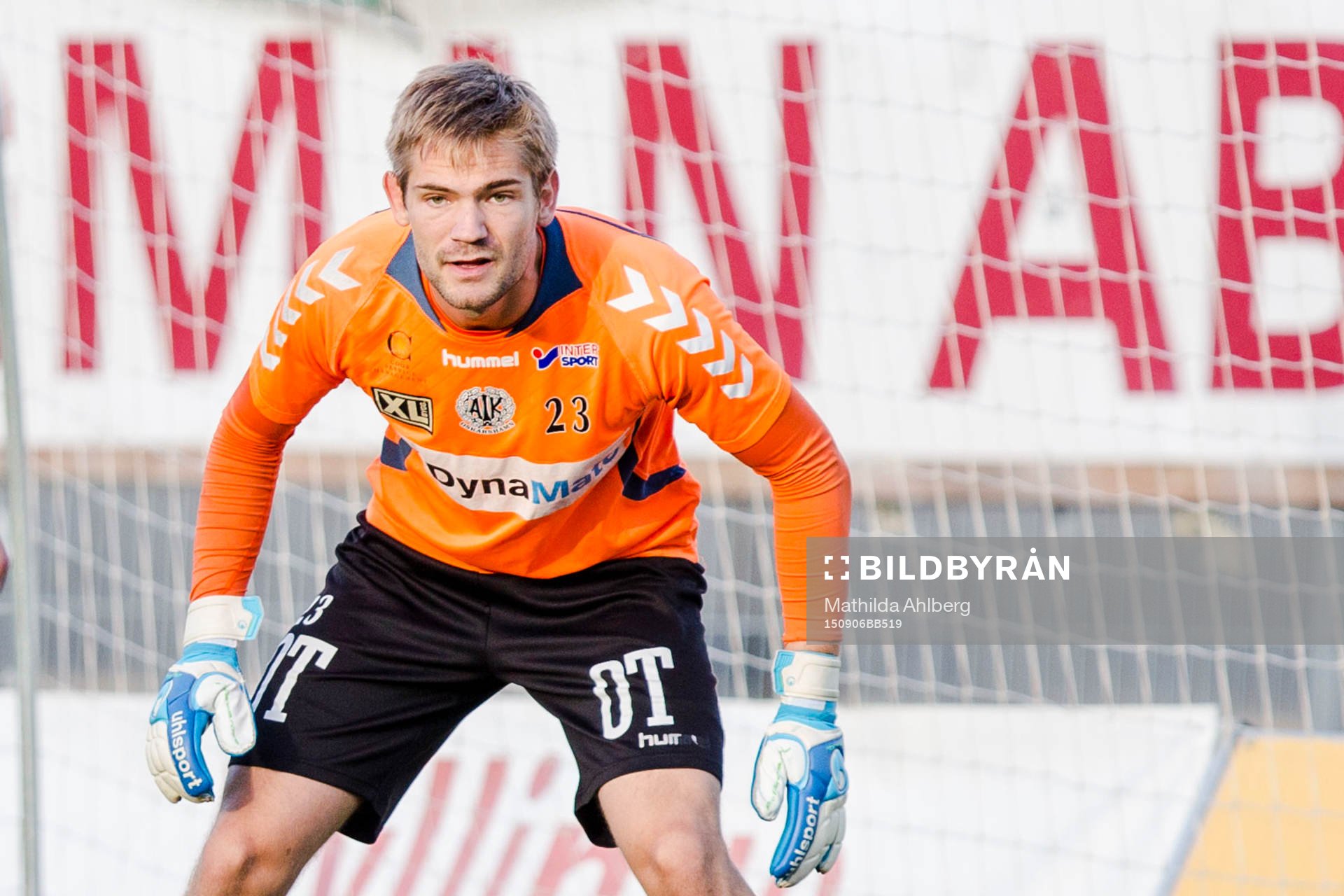 Oskarshamns målvakt Lucas Hägg Johansson