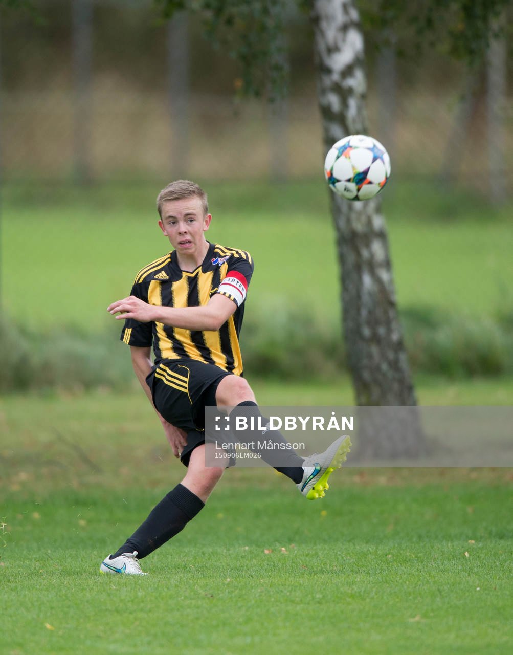 i matchen i juniorallsvenskan mellan IFK Hässleholm och