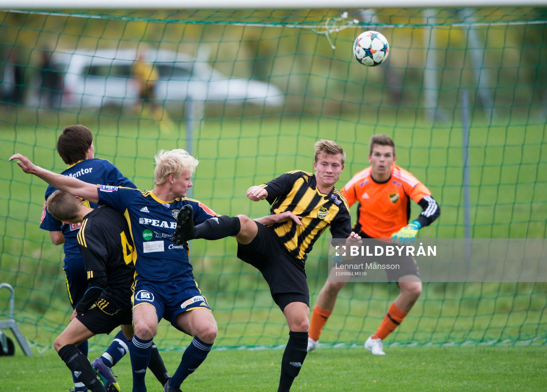 i matchen i juniorallsvenskan mellan IFK Hässleholm och
