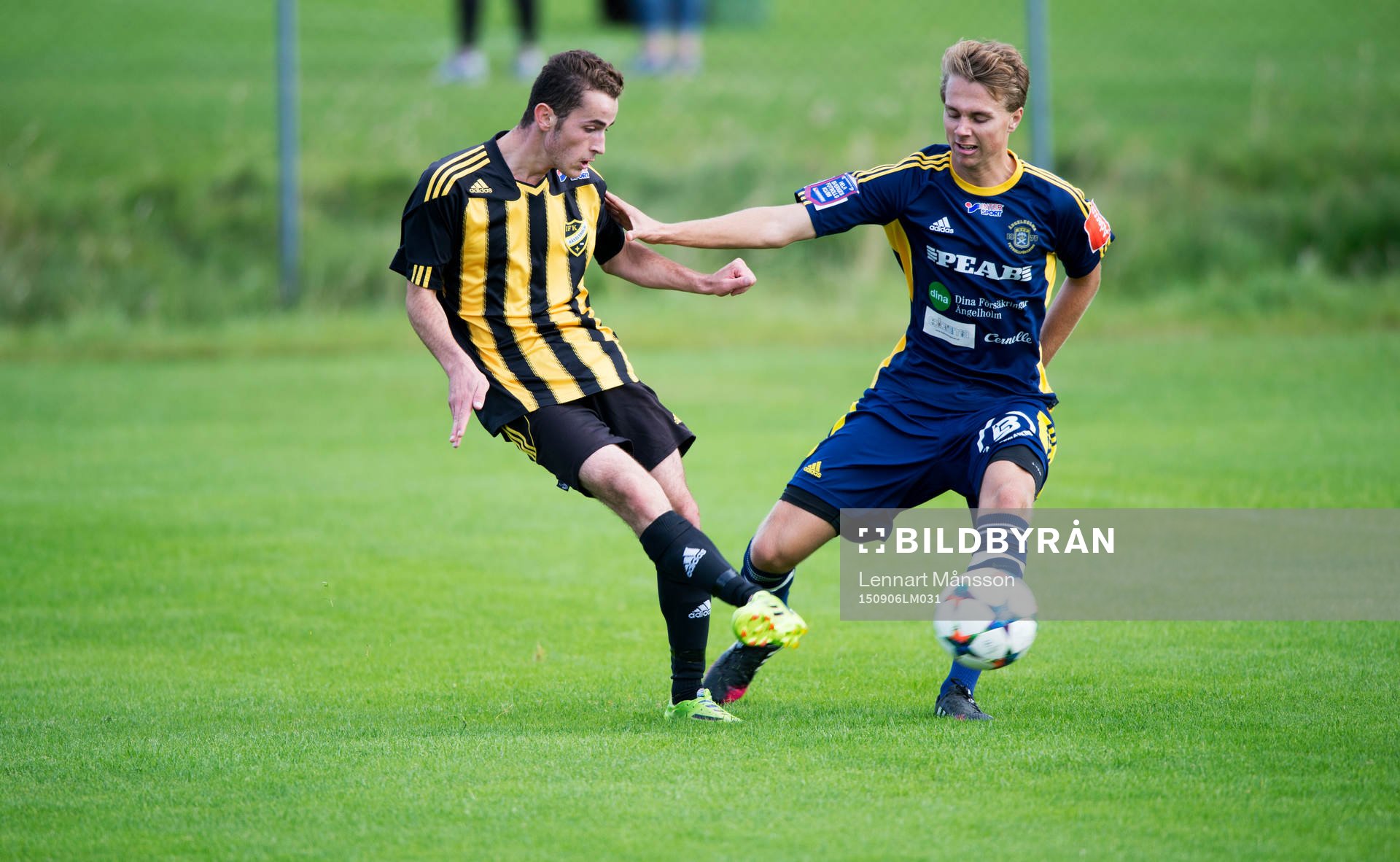 i matchen i juniorallsvenskan mellan IFK Hässleholm och