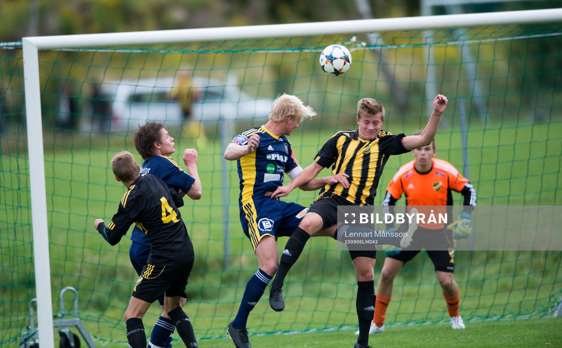 i matchen i juniorallsvenskan mellan IFK Hässleholm och
