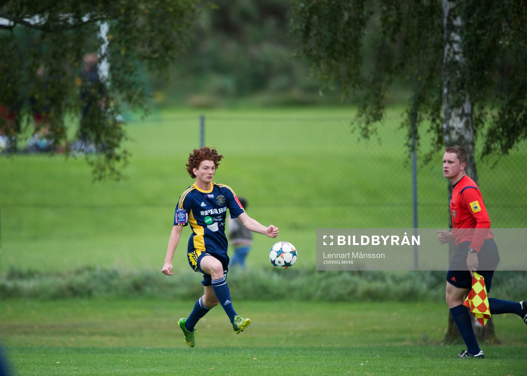 i matchen i juniorallsvenskan mellan IFK Hässleholm och