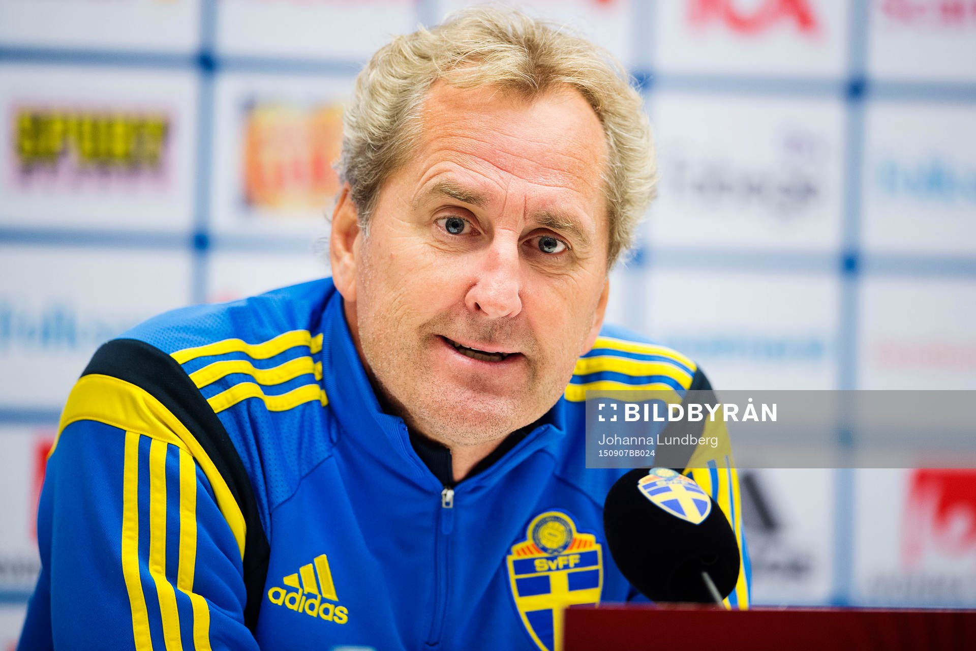 Förbundskapten Erik Hamrén