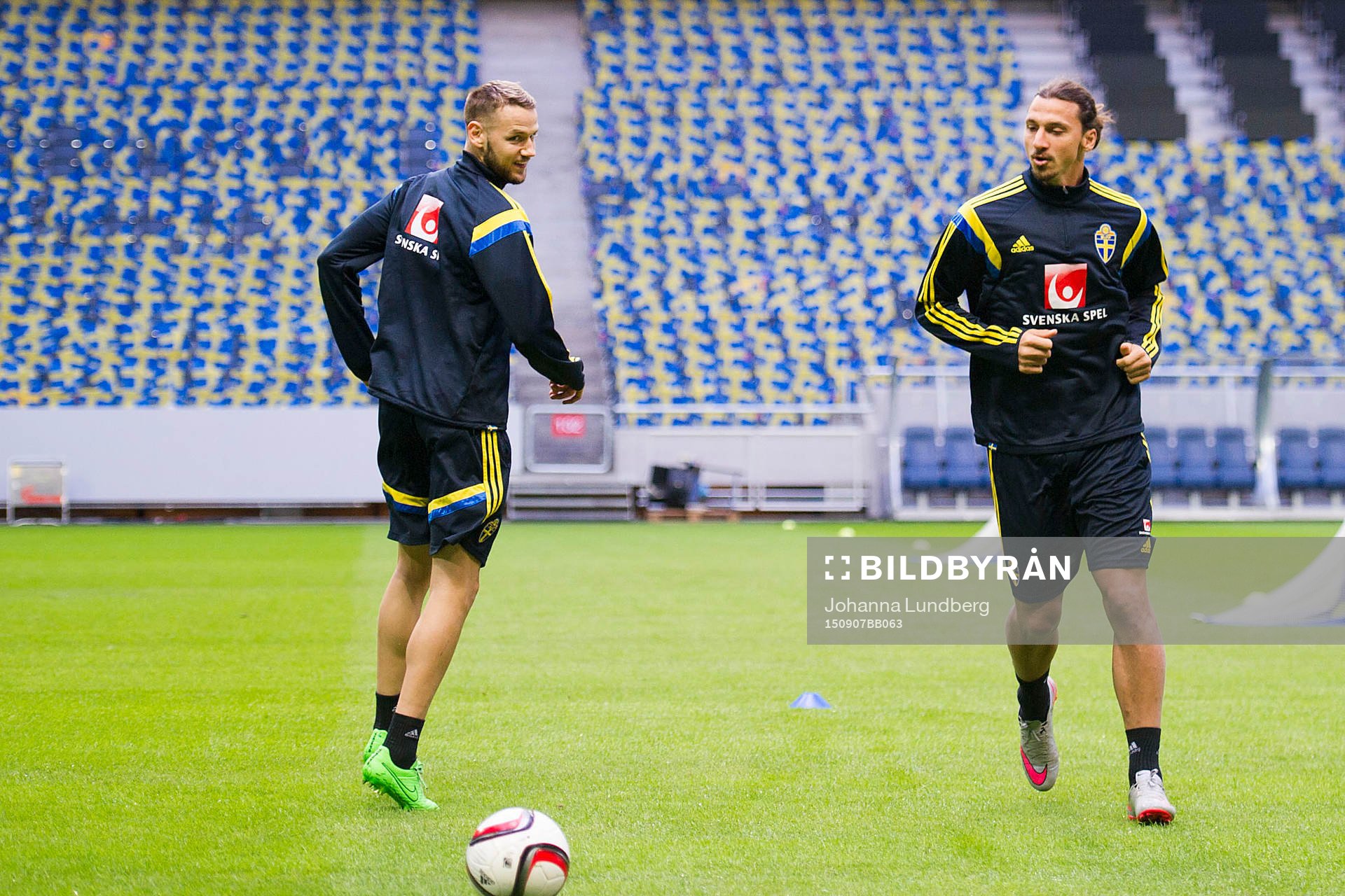 Alexander Milosevic och Zlatan Ibrahimovic