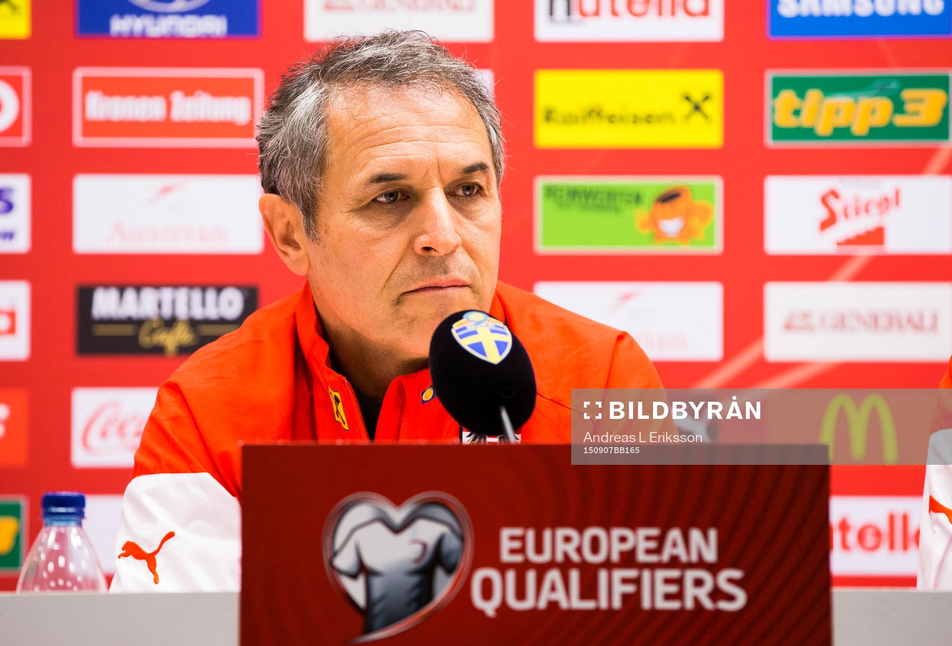 Österrikes förbundskapten Marcel Koller