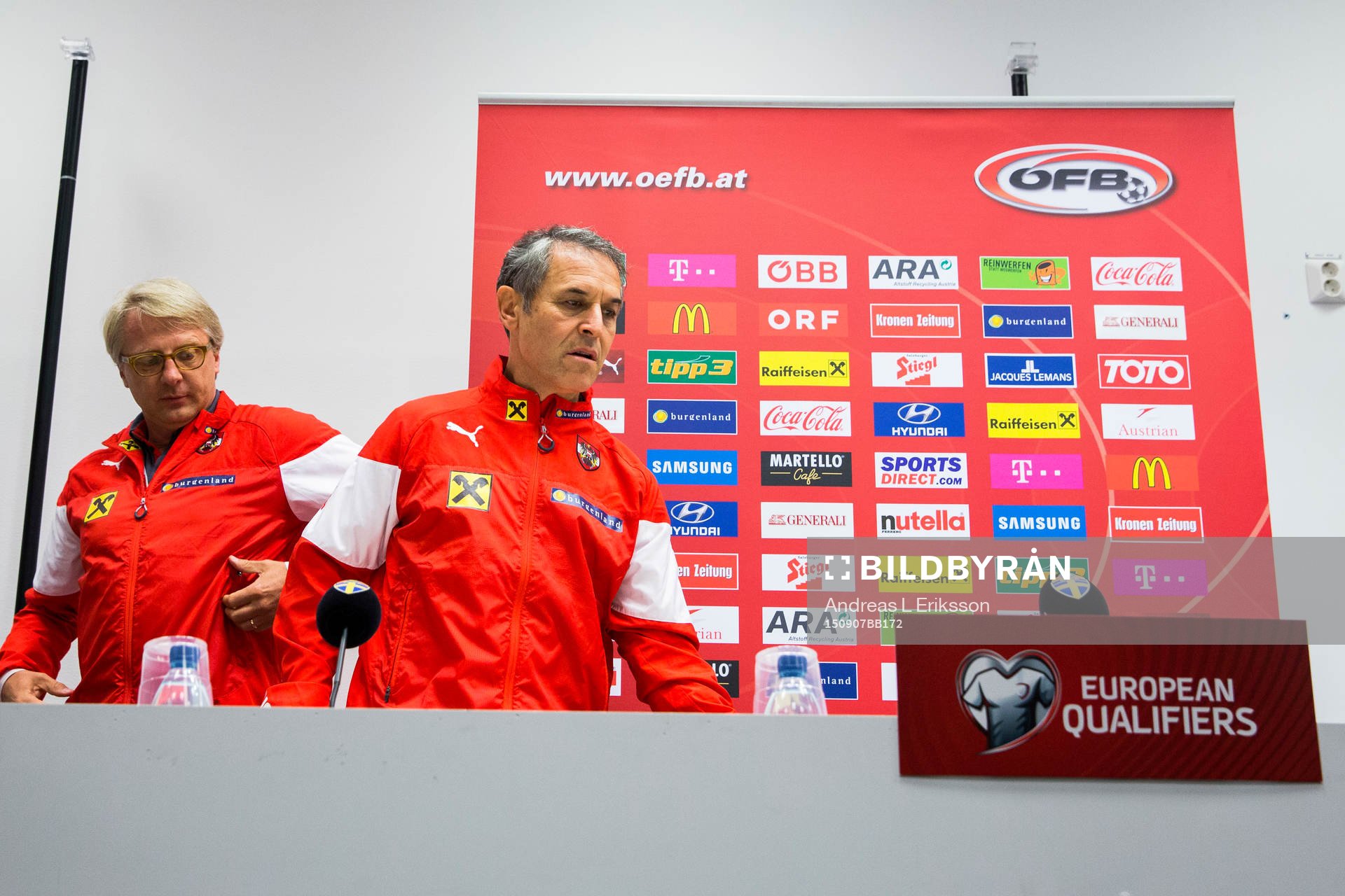 Österrikes förbundskapten Marcel Koller