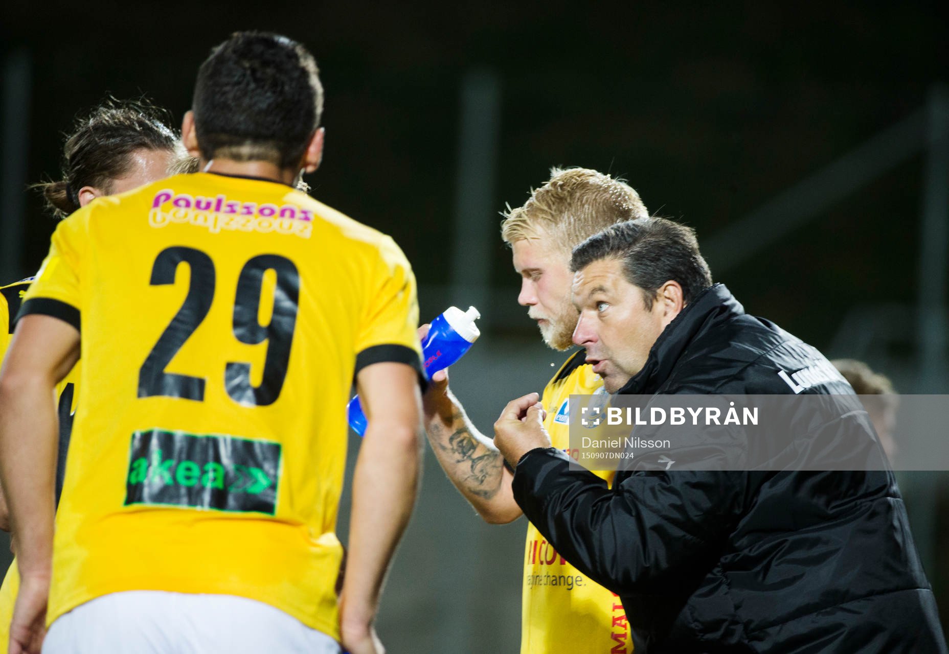 Lunds tränare Georg Rossi Eterovic