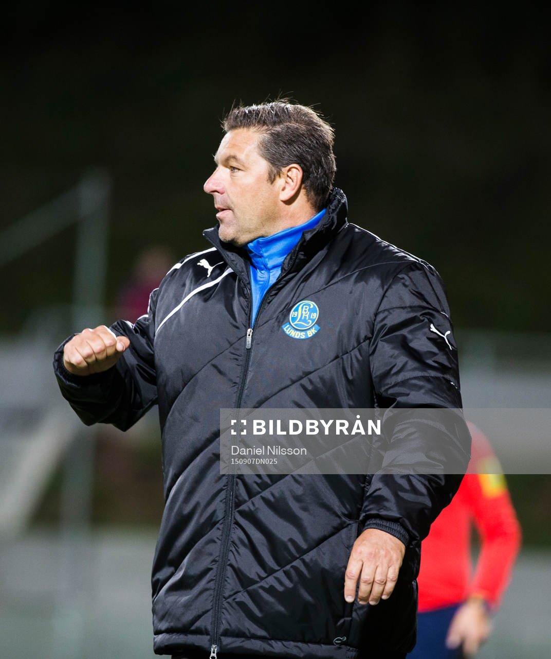 Lunds tränare Georg Rossi Eterovic