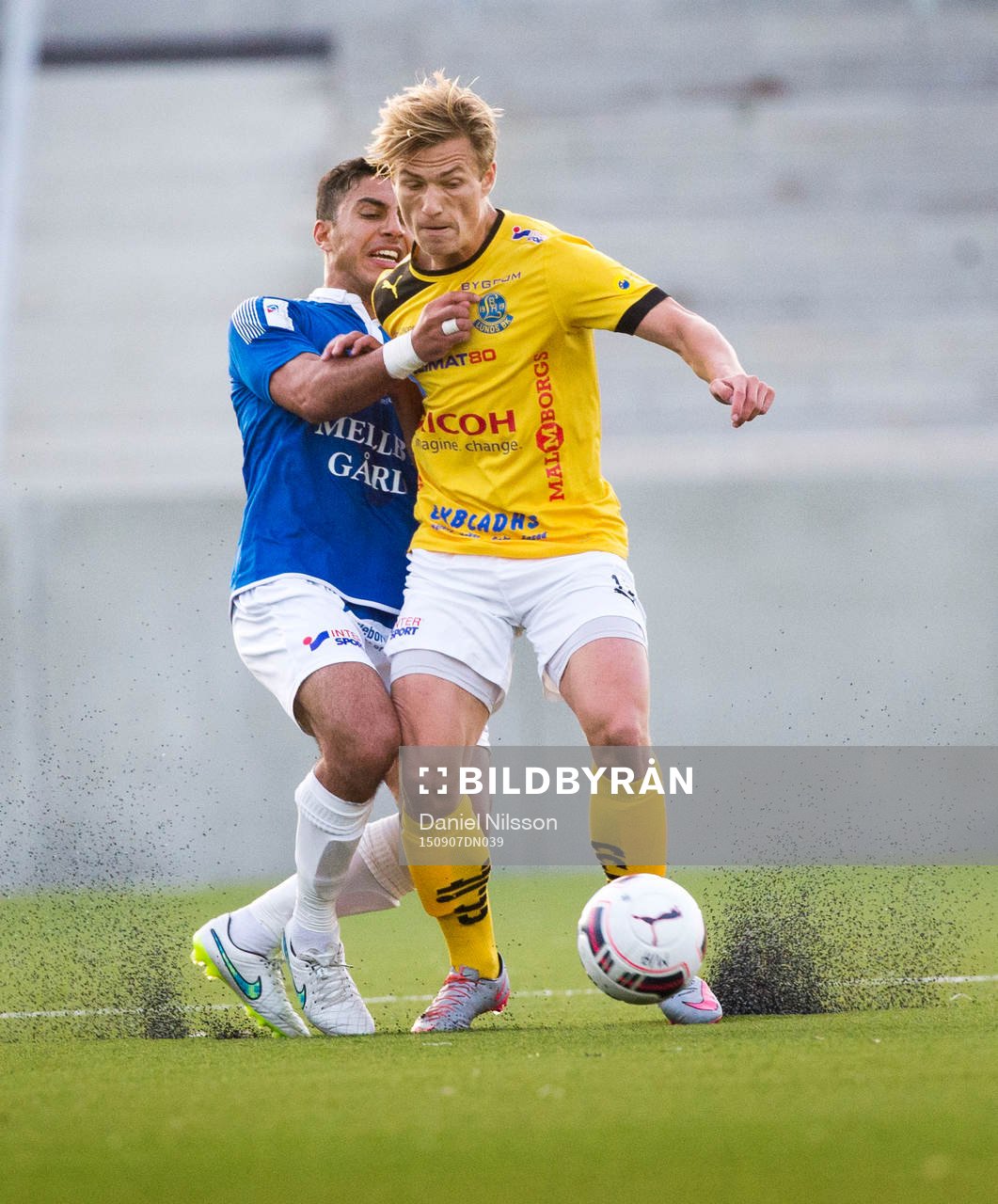 Lunds Jesper Rindmo och Trelleborgs Ali Jasim