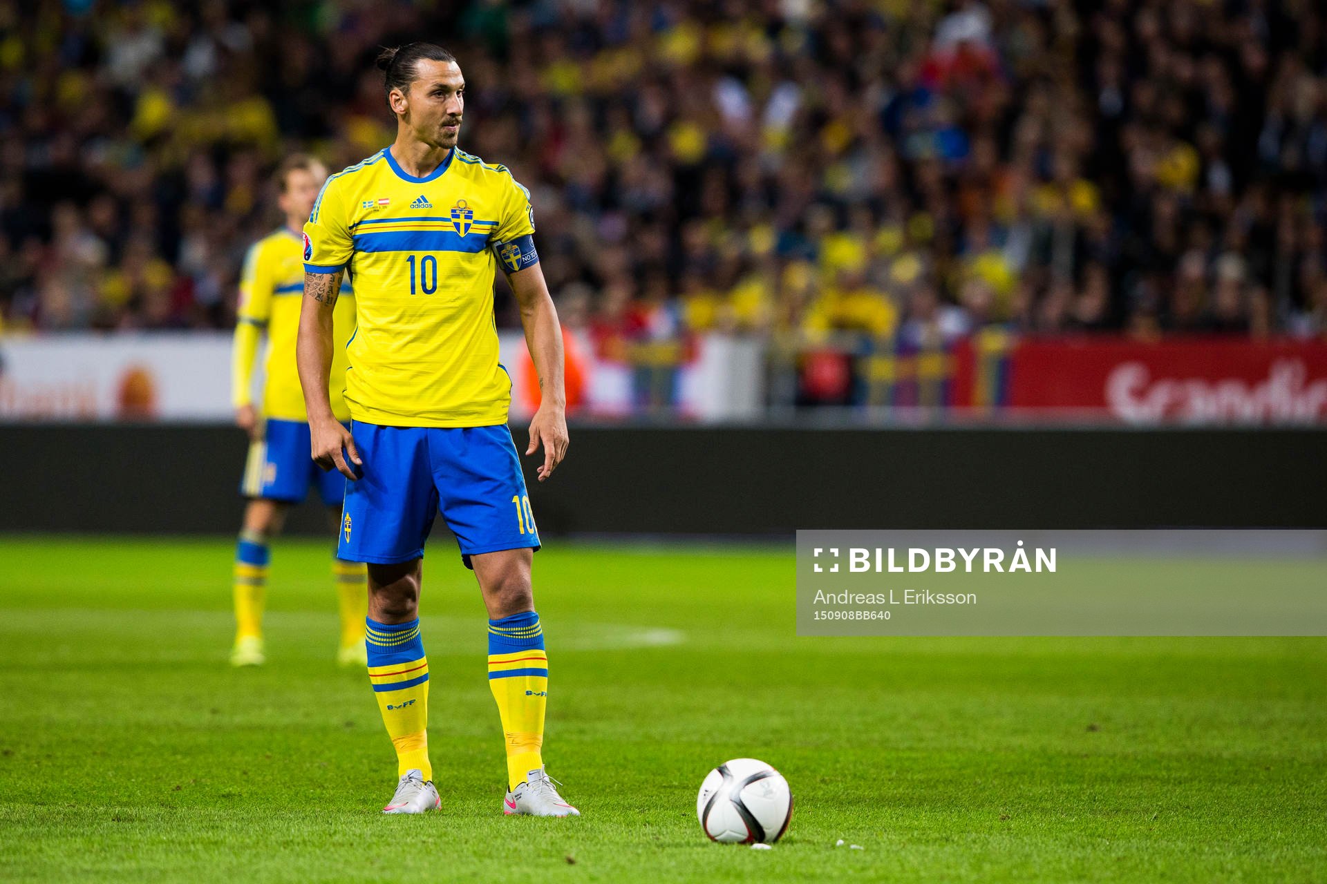 Sveriges Zlatan Ibrahimovic