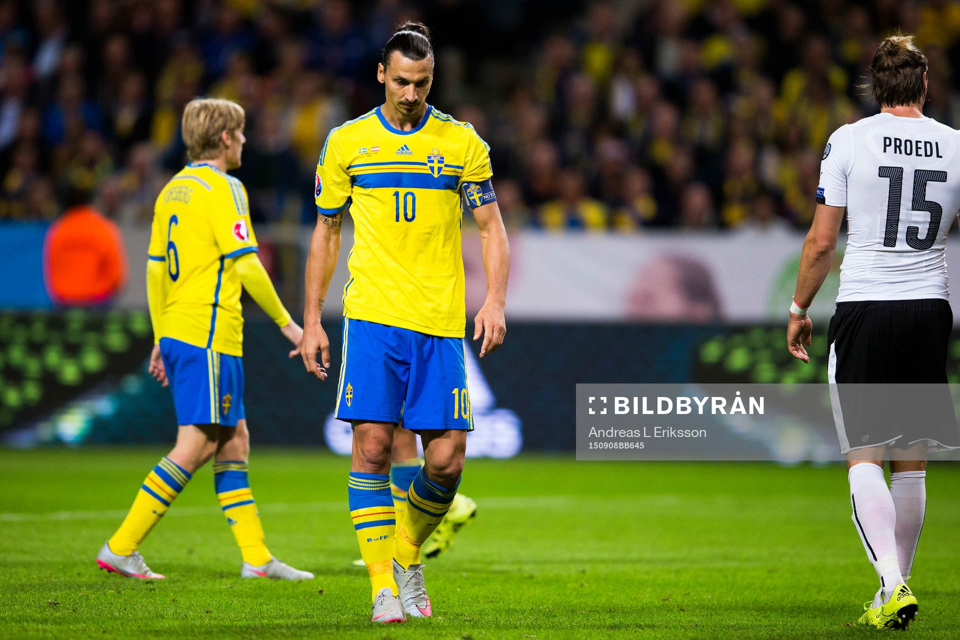 Sveriges Zlatan Ibrahimovic