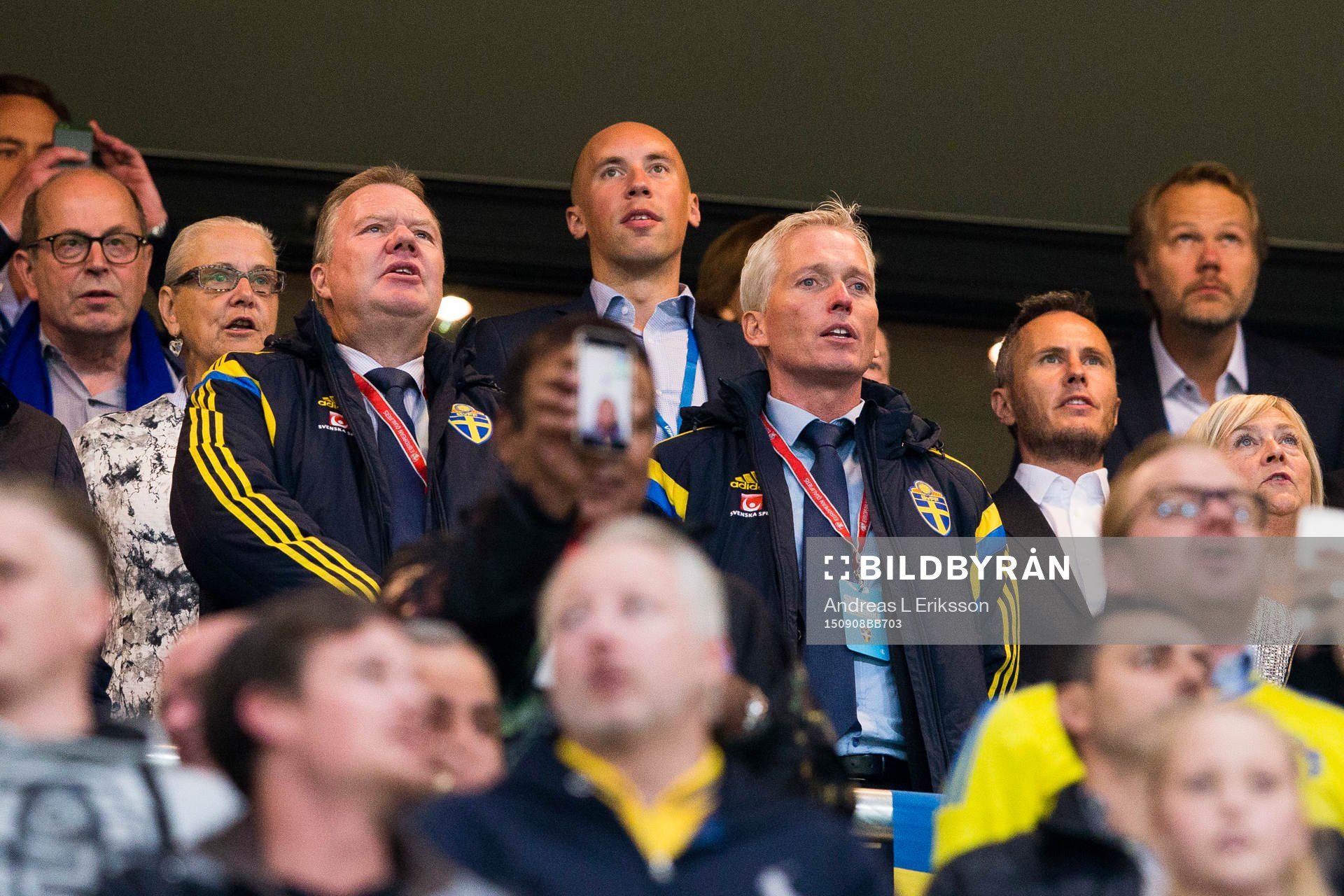 Svenska fotbollsförbundets ordförande Karl-Erik Nilsson