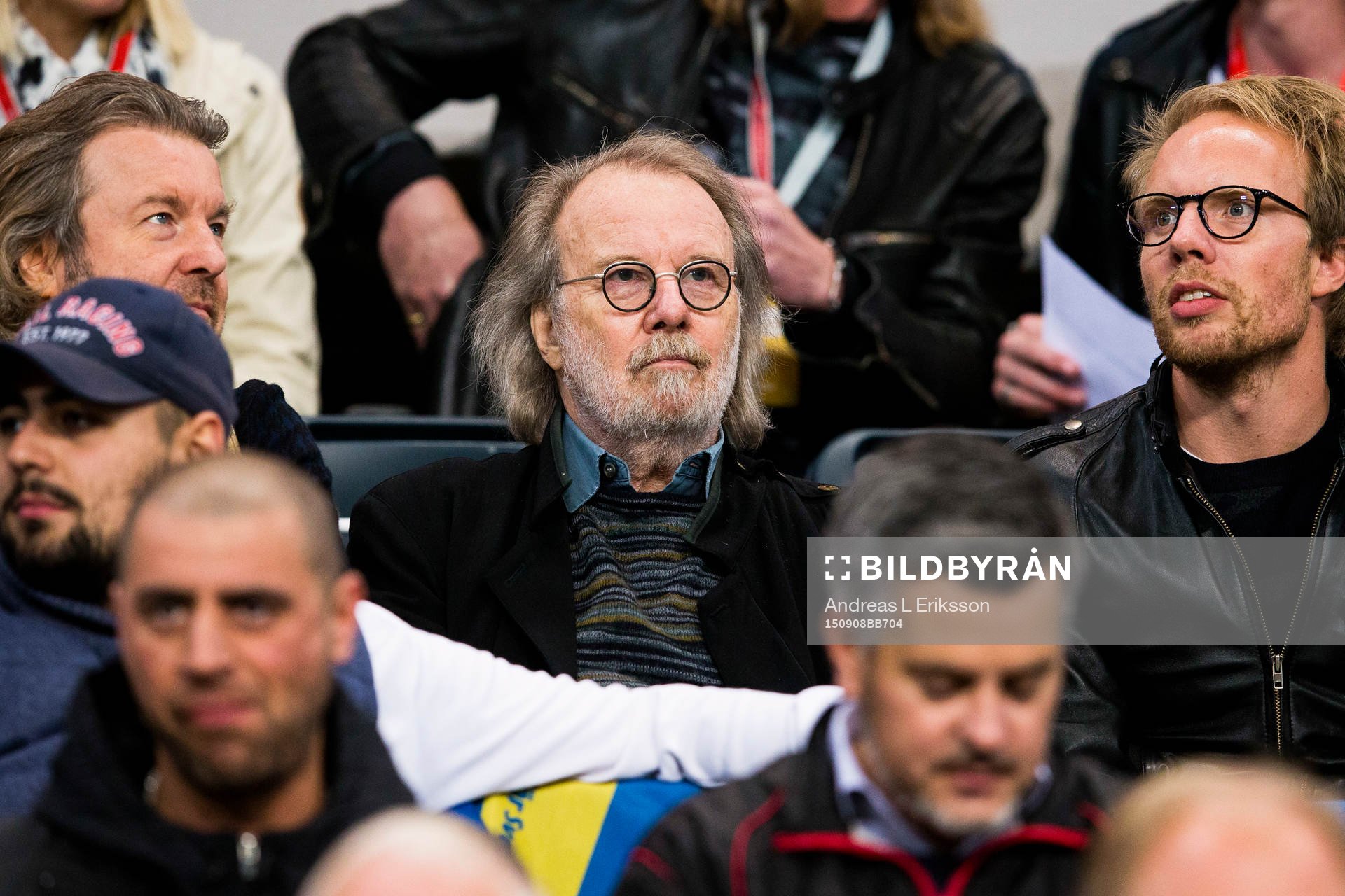 Benny Andersson på läktaren