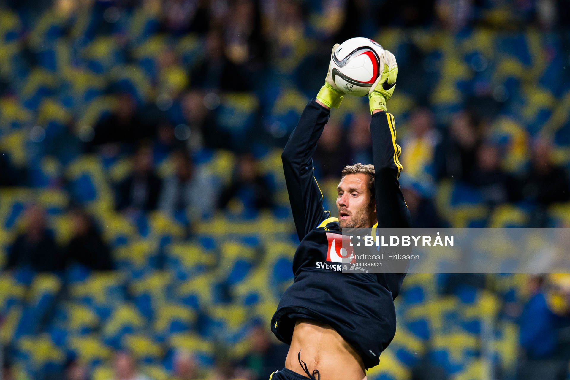 Sveriges målvakt Andreas Isaksson