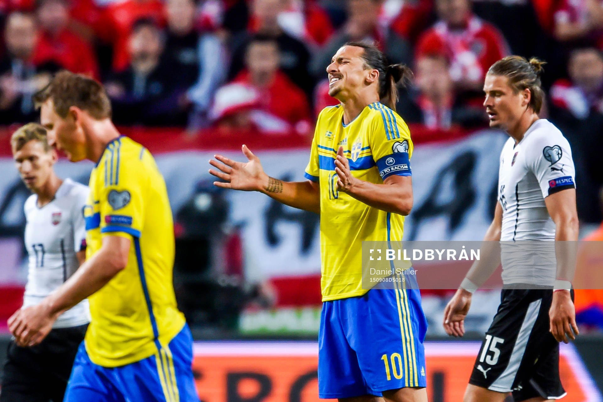 Sveriges Zlatan Ibrahimovic deppar