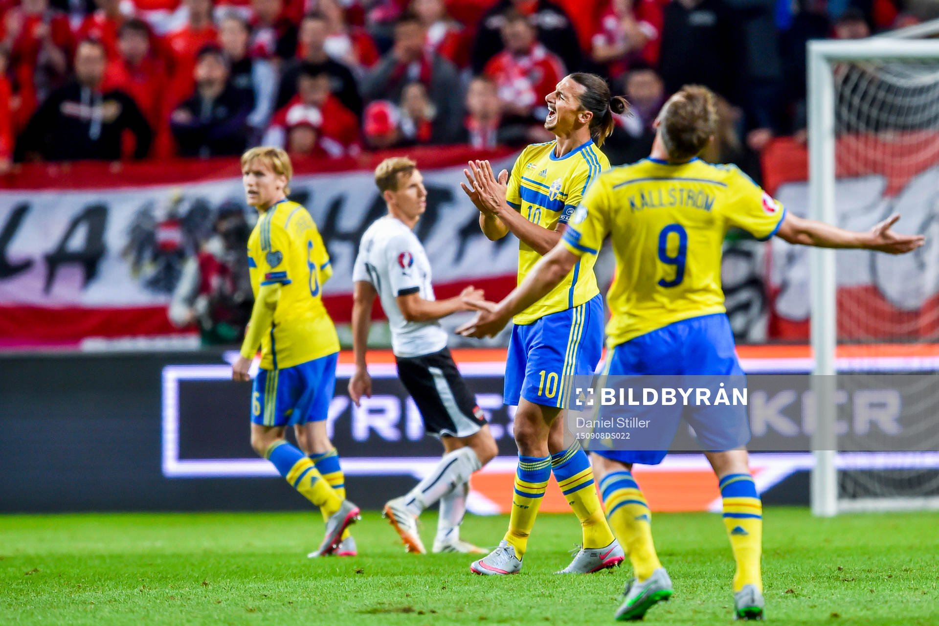 Sveriges Zlatan Ibrahimovic deppar