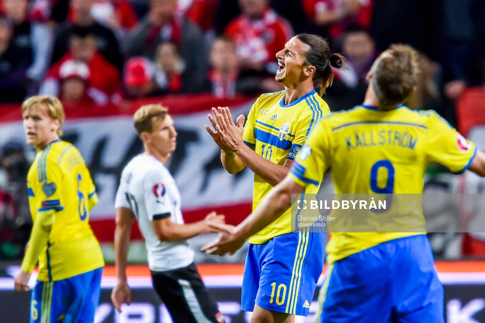 Sveriges Zlatan Ibrahimovic deppar