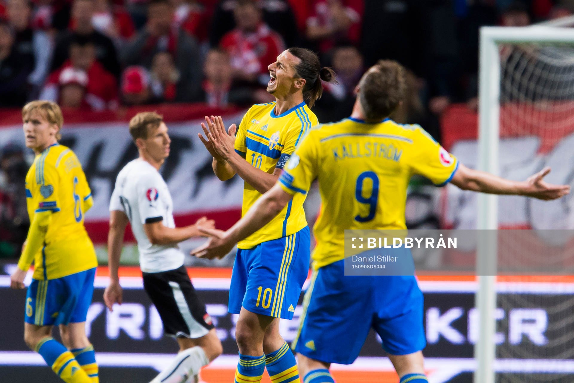 Sveriges Zlatan Ibrahimovic deppar