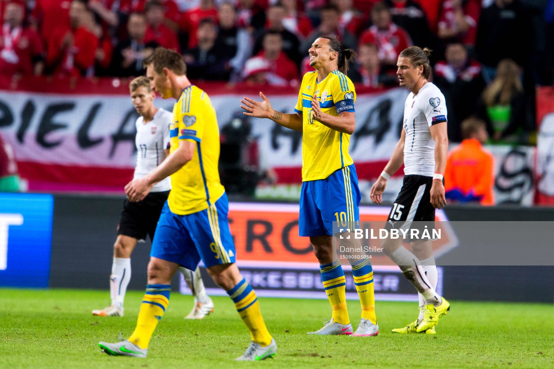 Sveriges Zlatan Ibrahimovic deppar