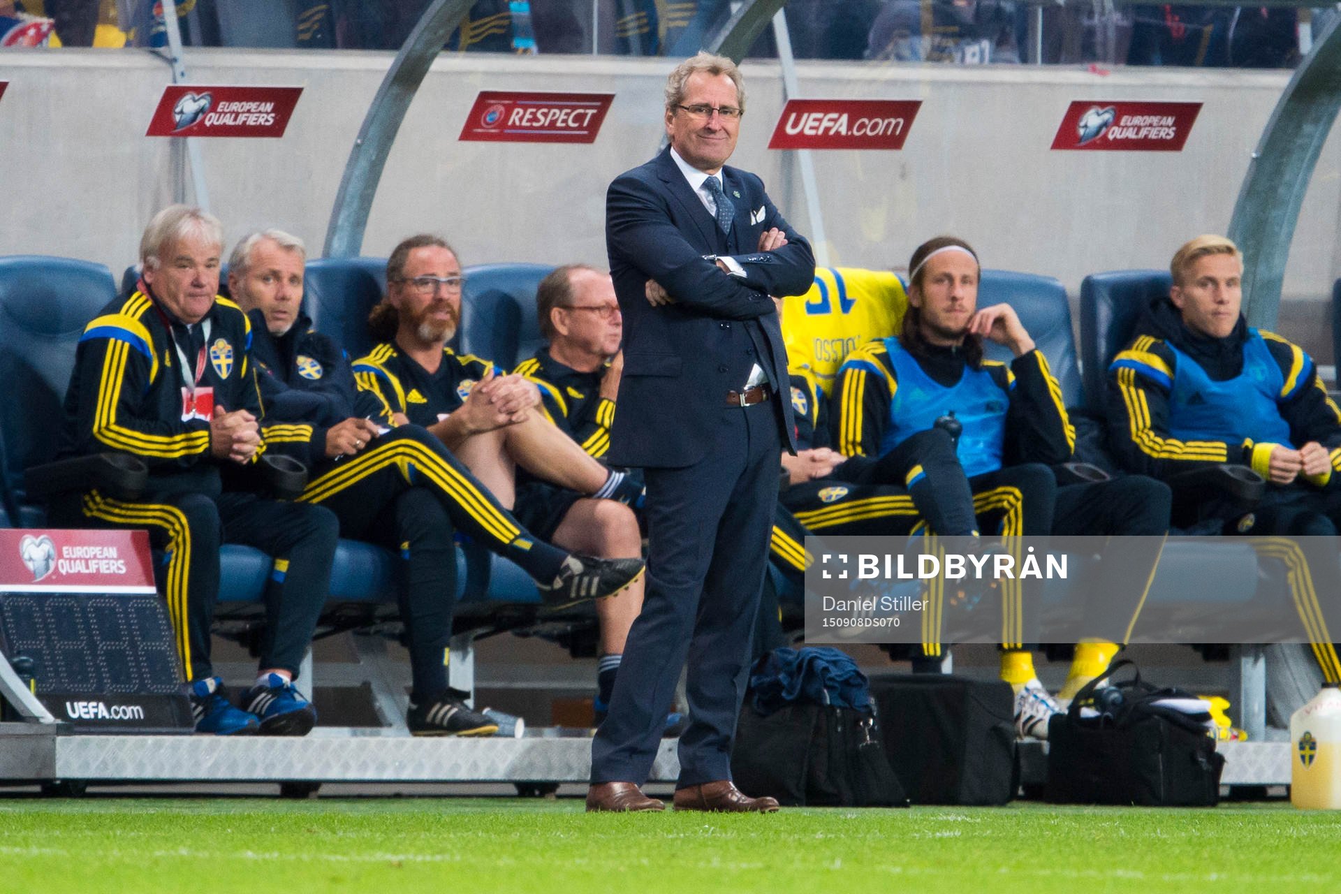 Sveriges förbundskapten Erik Hamrén