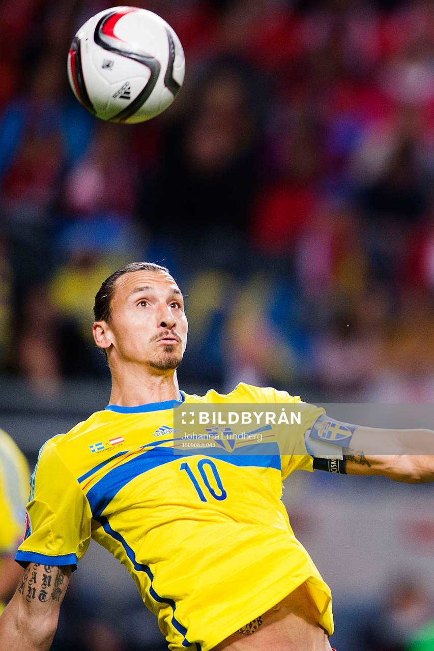 Sveriges Zlatan Ibrahimovic